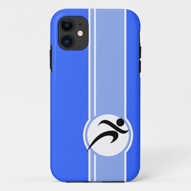 Capa Para iPhone 11 Corrente Azul (Verso)
