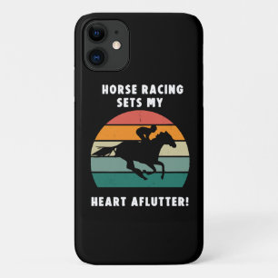 Capa Para iPhone 11 Corrida de Cavalos