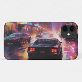 Capa Para iPhone 11 Corrida dinâmica de paisagem urbana