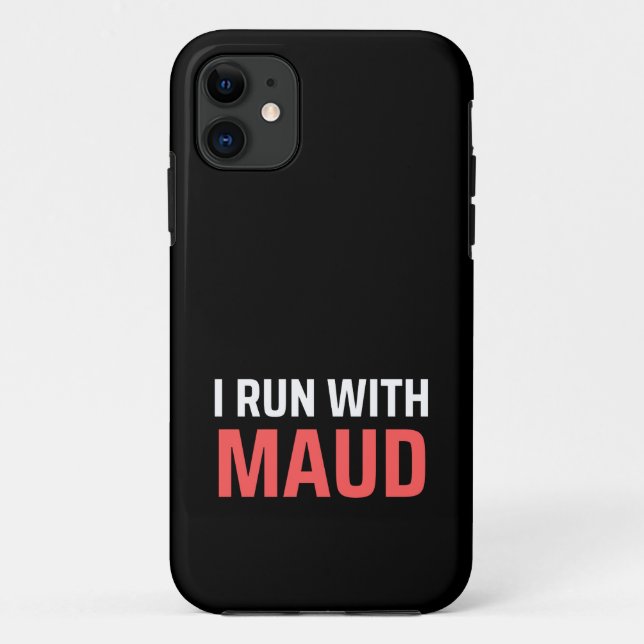 Capa Para iPhone 11 Corro Com Maud (Verso)
