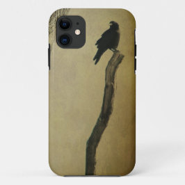 Capa Para iPhone 11 Corvo Na Natureza