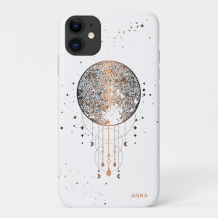Capa Para iPhone 11 *~* Cosmos Moon Shaman Lunar Universo