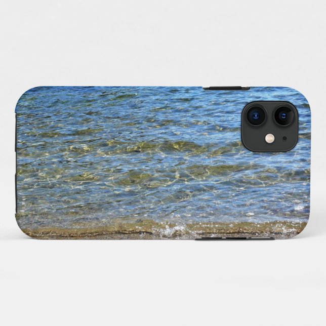 Capa Para iPhone 11 Costa do Lago Tenaya, Yosemite, CA (Verso (horizontal))