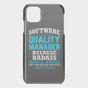 Capa Para iPhone 11 Cotação Funny Software Quality Manager