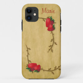 Capa Para iPhone 11 Country Strawberry
