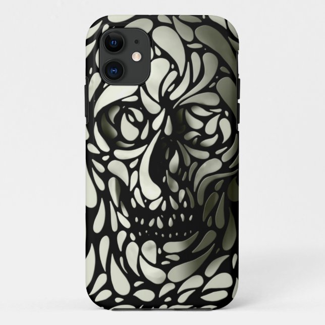 Capa Para iPhone 11 Crânio 5 (Verso)