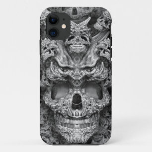 Capa Para iPhone 11 Crânios
