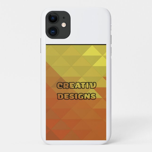 Capa Para iPhone 11 Creativ Designs – Bunte Handyhülle  (Verso)