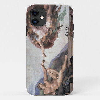 Capa Para iPhone 11 Criação da arte da capela de Adam Cistine
