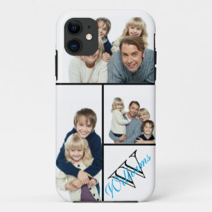 Capa Para iPhone 11 Criar seu próprio nome simples da colagem w/Custo