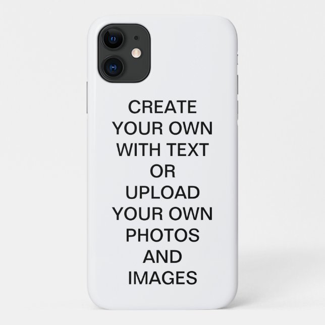 Capa Para iPhone 11 Crie o Seu Próprio (Verso)