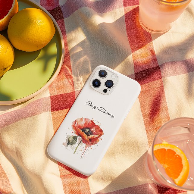 Capa Para iPhone 11 Crimson Bloom, personalizado (Criador carregado)