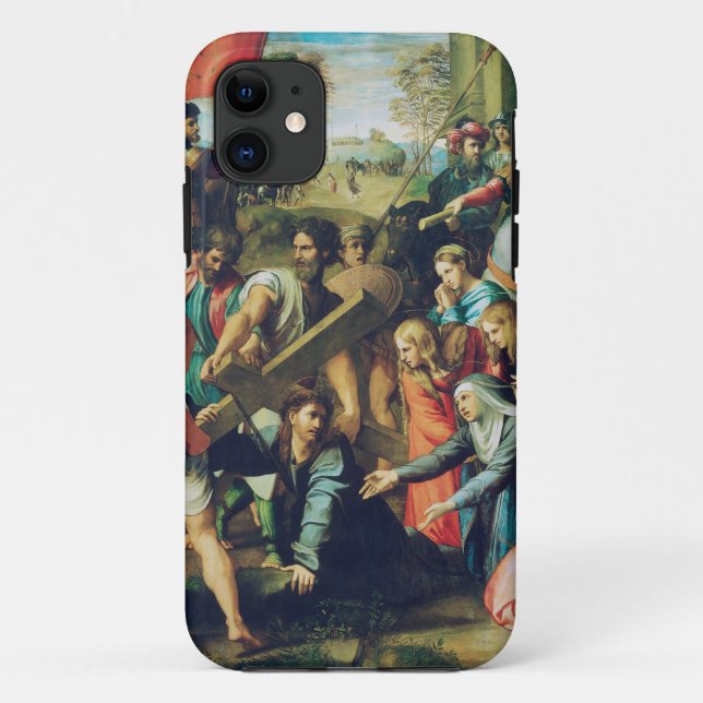 Capa Para iPhone 11 Cristo Caindo a Caminho do Calvário (Verso)