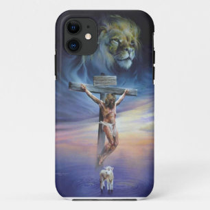 Capa Para iPhone 11 Cristo na cruz no iPhone 5/5S, mal lá