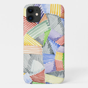 Capa Para iPhone 11 Crosshatch Quilt I