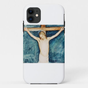 Capa Para iPhone 11 Crucificação do Retábulo na Igreja
