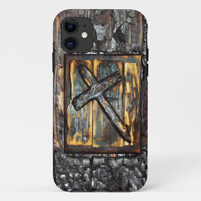 Capa Para iPhone 11 Cruz do Cobrir do MiniPad Apocalypse (Verso)