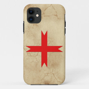 Capa Para iPhone 11 Cruz medieval dos cavaleiros Templar