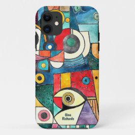 Capa Para iPhone 11 Cubismo Design