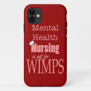 Capa Para iPhone 11 Cuidados-Não da saúde mental para Wimps/humor