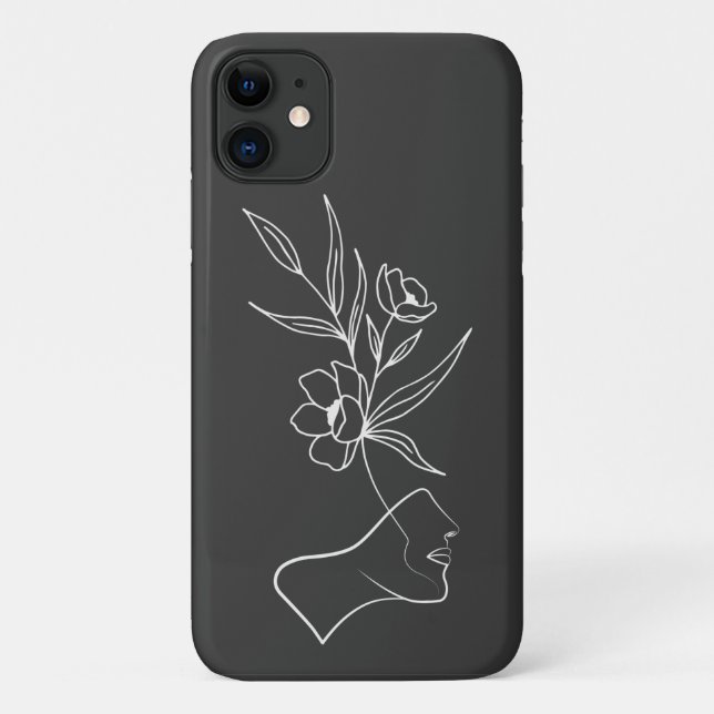 Capa Para iPhone 11 Cultivo de uma planta (Verso)