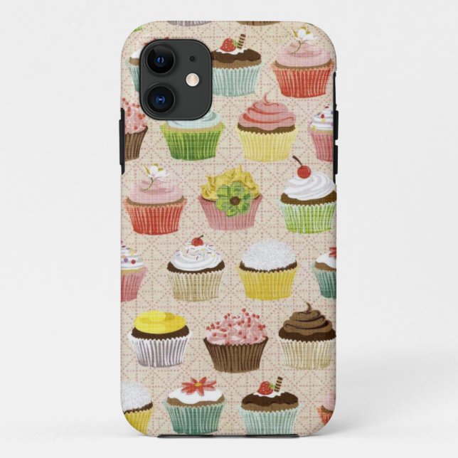 Capa Para iPhone 11 Cupcake (Verso)
