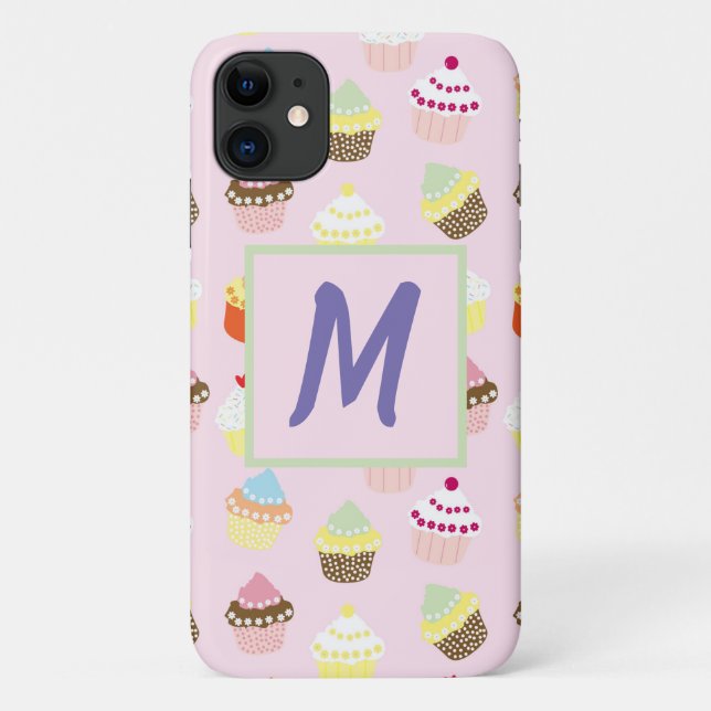 Capa Para iPhone 11 Cupcake Rosa Cujo Sobremesa É Rosa (Verso)