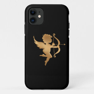 Capa Para iPhone 11 Cupido ouro