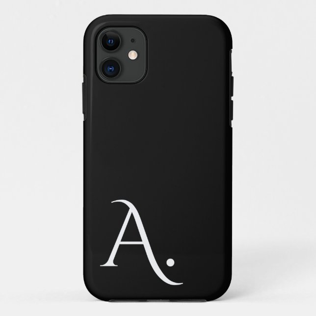 Capa Para iPhone 11 Custom with Initial Name (Verso)