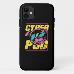 Capa Para iPhone 11 Cyber Pug Cachorro Legal