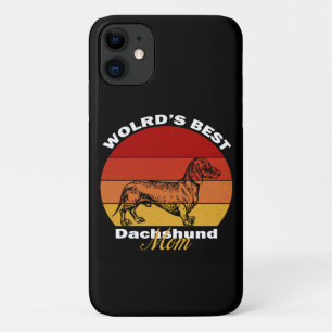Capa Para iPhone 11 Dachshund - A melhor mãe de Dachshund do mundo