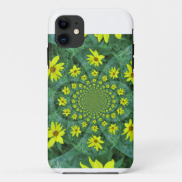 Capa Para iPhone 11 Daisy Swirl
