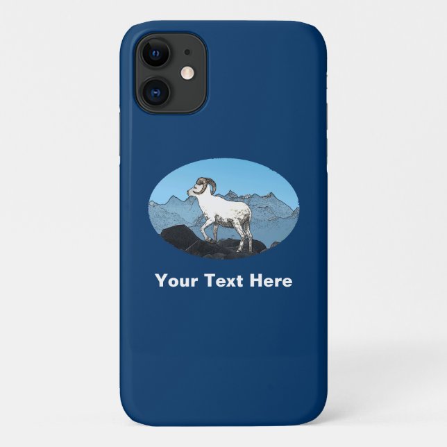 Capa Para iPhone 11 Dall's Sheep (Verso)