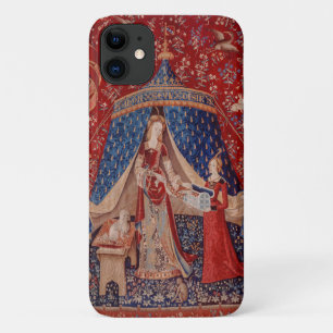 Capa Para iPhone 11 Dama e Unicórnio do Desejo da Teoria Medieval