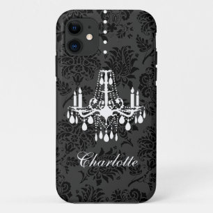 Capa Para iPhone 11 Damask Chandelier iPhone 5 Case-Mate ID