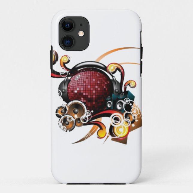 Capa Para iPhone 11 Dança disco  (Verso)