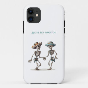 Capa Para iPhone 11 Dança Eterna Dia de los Muertos Calaveras