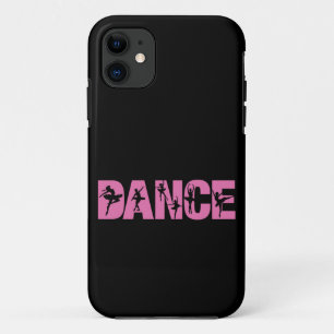Capa Para iPhone 11 DANÇA Rosa com Corte de Ballerina