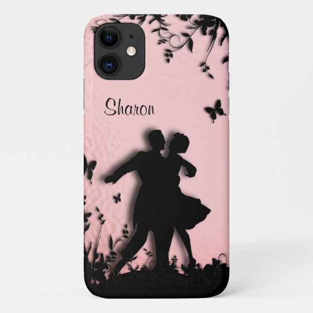 Capa Para iPhone 11 Dançar no Jardim Pessoal (Verso)