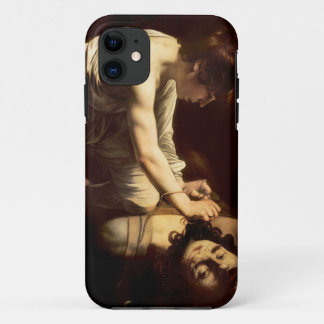 Capa Para iPhone 11 David e Goliath - Caravaggio c.1610