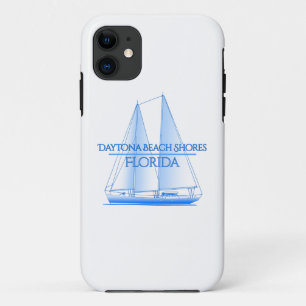 Capa Para iPhone 11 Daytona Beach Shores Costeira Náutica Navegante Co