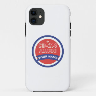 Capa Para iPhone 11 DD-214 Reforma Personalizada da Força Aérea dos Al