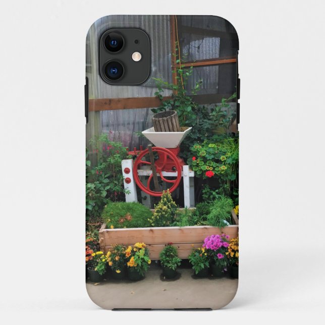 Capa Para iPhone 11 Decoração do outono (Verso)