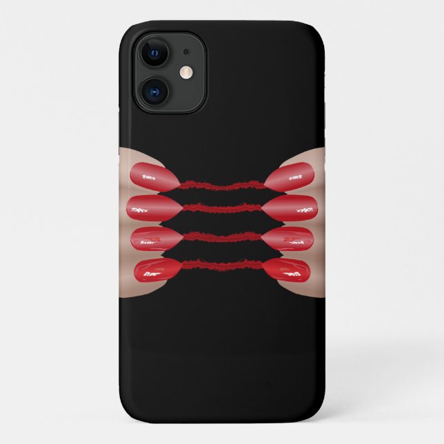 Capa Para iPhone 11 Dedo de vampiro V.2 (Verso)