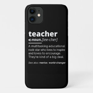 Capa Para iPhone 11 Definição de Professora - Professora Encantada d