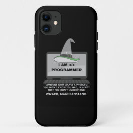 Capa Para iPhone 11 Definição engraçada do programador