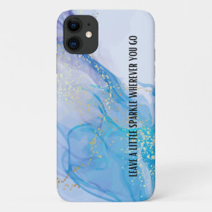 Capa Para iPhone 11 "Deixe um pouco de brilho onde quer que você vá"