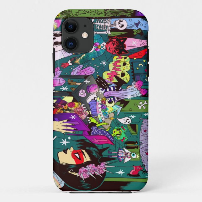 Capa Para iPhone 11 Delírio do inferno (Verso)