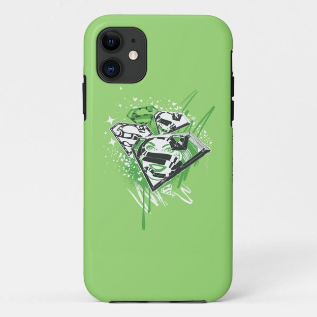 Capa Para iPhone 11 Derramares Verdes Supergirl (Verso)