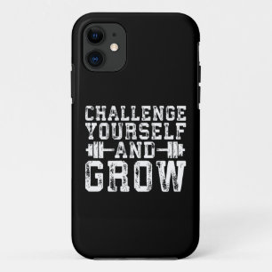 Capa Para iPhone 11 Desafie-se e cresça - Inspiração